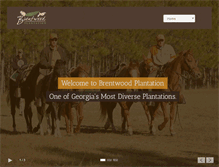 Tablet Screenshot of brentwoodplantation.com